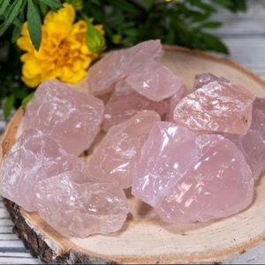 Raw Rose Quartz Crystal